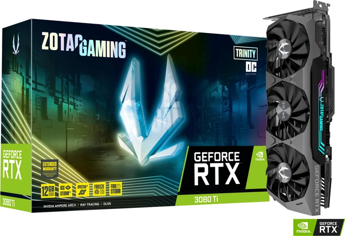 Zotac Gaming GeForce RTX 3080 Ti Trinity OC, 12GB GDDR6X, HDMI, 3x DP