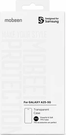 Samsung Mobeen Clear Cover für Galaxy A25 5G transparent