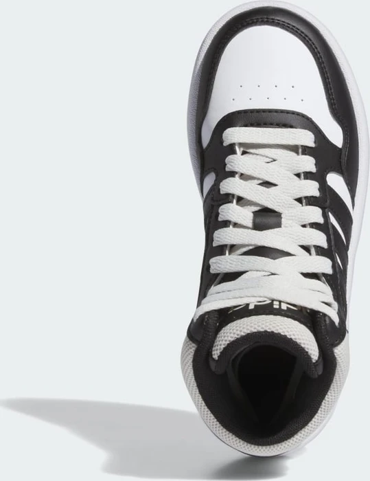adidas Hoops Mid orbit grey/core black/cloud white (Junior)