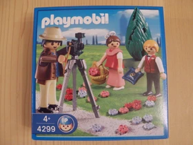 playmobil City Life Fotograf mit Blumenkindern