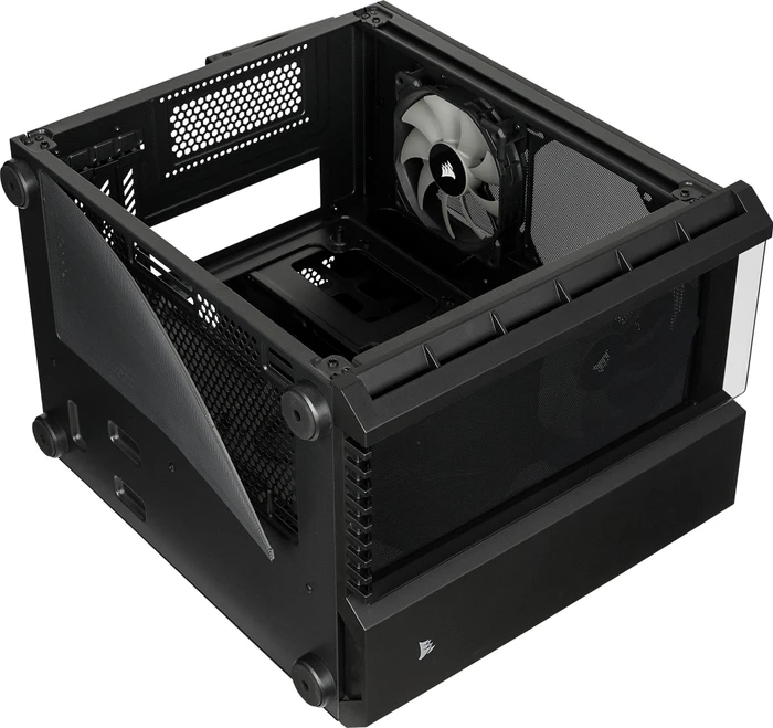 Corsair Crystal Series 280X, schwarz, Glasfenster