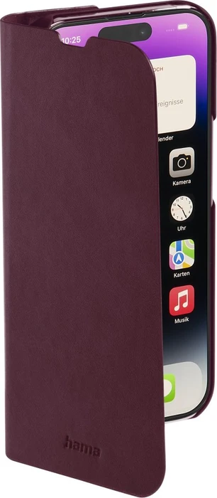 Hama Booklet Guard Pro für Apple iPhone 14 Pro Bordeaux