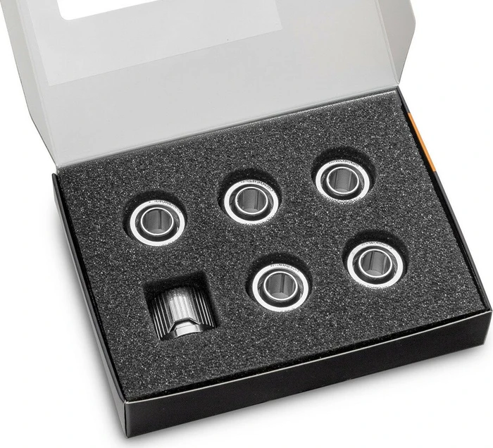 EK Water Blocks Quantum Line EK-Quantum Torque STC 10/13 Fitting G1/4" auf 13/10mm, vernickelt, 6er-Pack