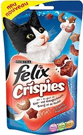Purina Felix Crispies Rind und Huhn, 360g (8x 45g)