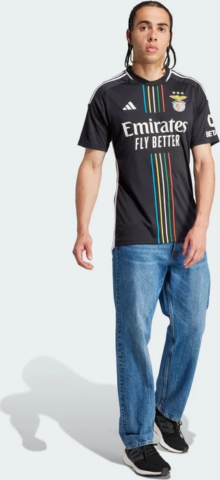 adidas Benfica Lissabon 2023/2024 Auswärtstrikot black (Herren)