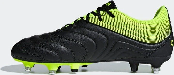 adidas Copa 19.3 SG core black/solar yellow (Herren)