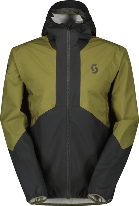 Scott Explorair Light Dryo 2.5L Funktionsjacke black/fir green (Herren)