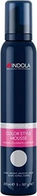 Indola Color Style Mousse temporäre Haarfarbe silber, 200ml