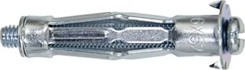 fischer HM 6x65 S Hohlraum-Metalldübel Schrauben/Dübel-Sortiment, 50 Stück