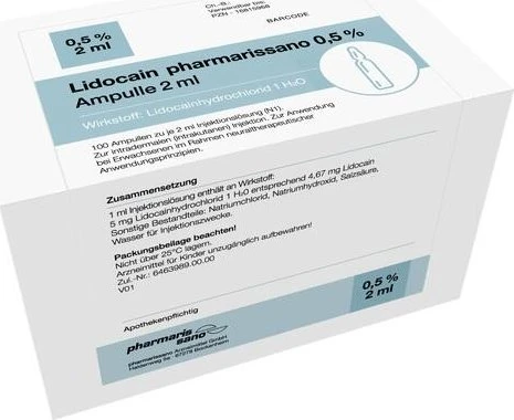 medphano Lidocain pharmarissano 0.5% Injektionslösung Ampullen, 200ml