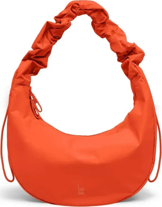 GOT BAG Moon Bag Ruffle Umhängetasche hot coral monochrome