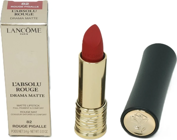 Lancôme L'Absolu Rouge Drama Matte Lippenstift 82 rouge-pigalle, 3.6g