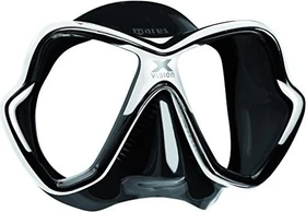 Mares X-Vision Zweiglasmaske weiß/schwarz