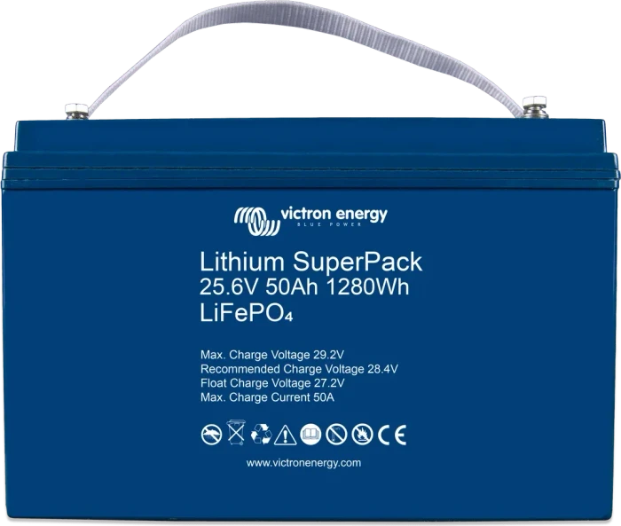 Victron Energy Lithium SuperPack 25.6V/50Ah (M8), 1.28kWh