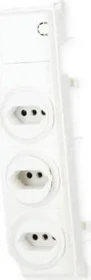 Hager Multimedia Kituniversm.3x Steckdose 12x PatchPanel ohne RJ45 Geräte- u. Kabelhalter