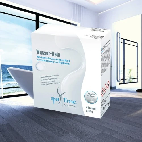 Bayrol SpaTime Wasser-Rein Reiniger 140g (4x 35g)