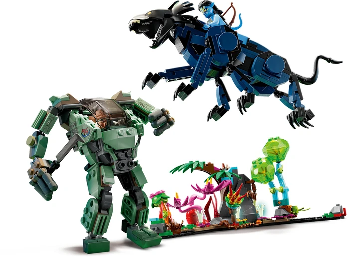 LEGO Avatar - Neytiri und Thanator vs. Quaritch im MPA