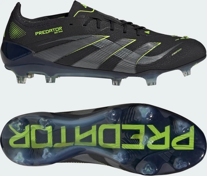 adidas Predator Elite FG core black/carbon/lucid lemon