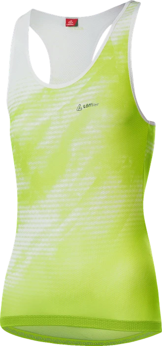 Löffler Bike Racerback Top Aero Trikot ärmellos light green (Damen)