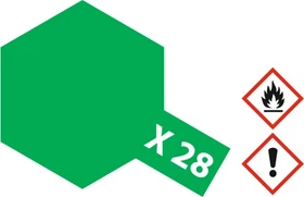 Tamiya Acrylic Paint X-28 park green, 23ml