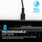 JLab Epic Wireless Keyboard, schwarz, LEDs weiß, USB/Bluetooth, UK Vorschaubild