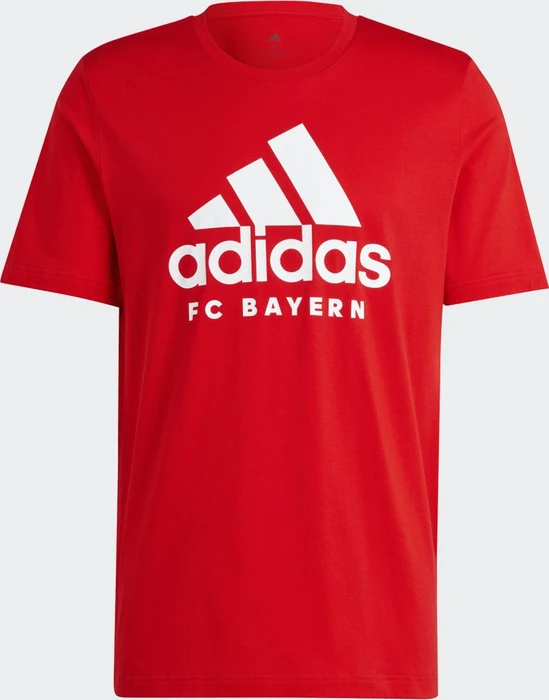 adidas FC Bayern München DNA Graphic T-Shirt kurzarm rot (Herren)