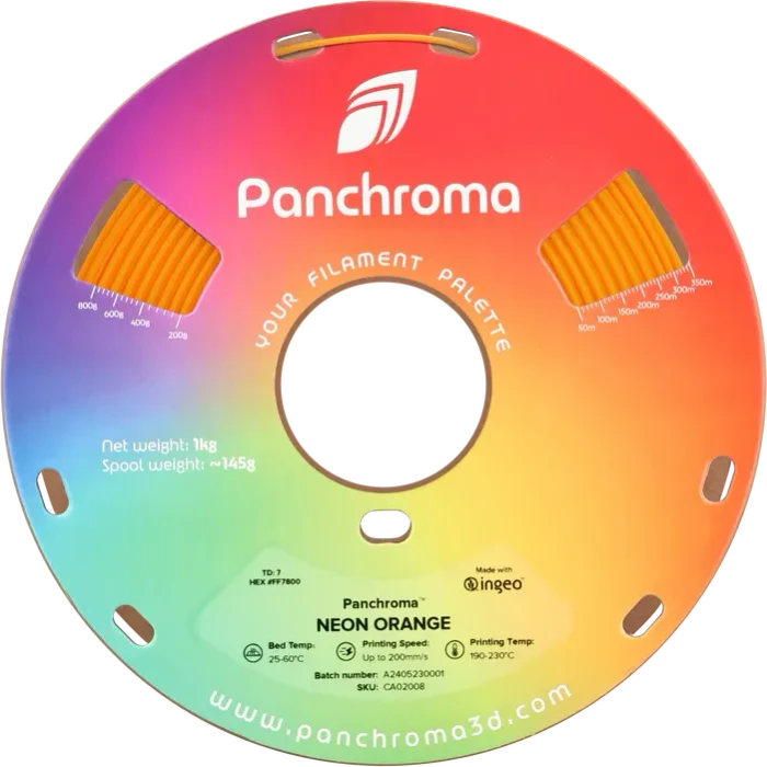 Polymaker Panchroma Neon, orange, Spule, 1.75mm, 1.00kg