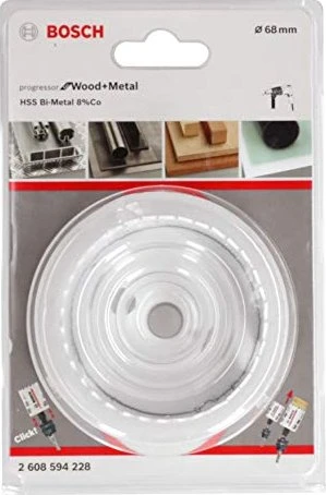 Bosch Professional BiM Progressor for Wood and Metal Lochsäge, 68mm, 1 Stück