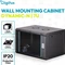 Digitus Dynamic-N Serie 19" Wandgehäuse 7HE, unmontiert, Sicherheitsglastür, IP2X, RAL 9005, 450mm tief Vorschaubild