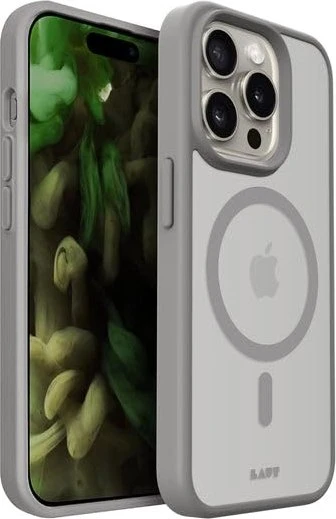 LAUT Huex Protect für Apple iPhone 15 Pro Max grau