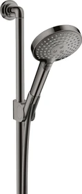 Hansgrohe Axor Citterio Handbrause 120 3jet mit 90cm Brauseset polished black chrome