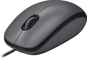 Logitech M100 Refresh 2022 Optical Mouse grau, USB (910-006652)