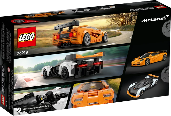 LEGO Speed Champions - McLaren Solus GT & McLaren F1 LM
