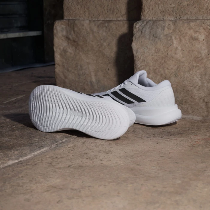 adidas Runfalcon 6 Wide cloud white/core black/grey one (Herren)