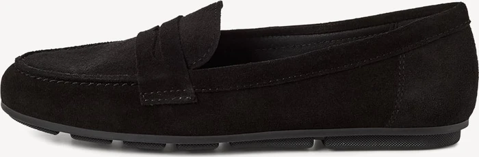 Tamaris Lederslipper schwarz (Damen)