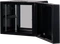 Rockstable 19" Wandschrank 9HE, Sicherheitsglastür, IP2X, schwarz, 600mm tief Vorschaubild