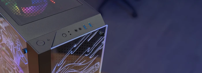 AeroCool Skribble ARGB, Glasfenster