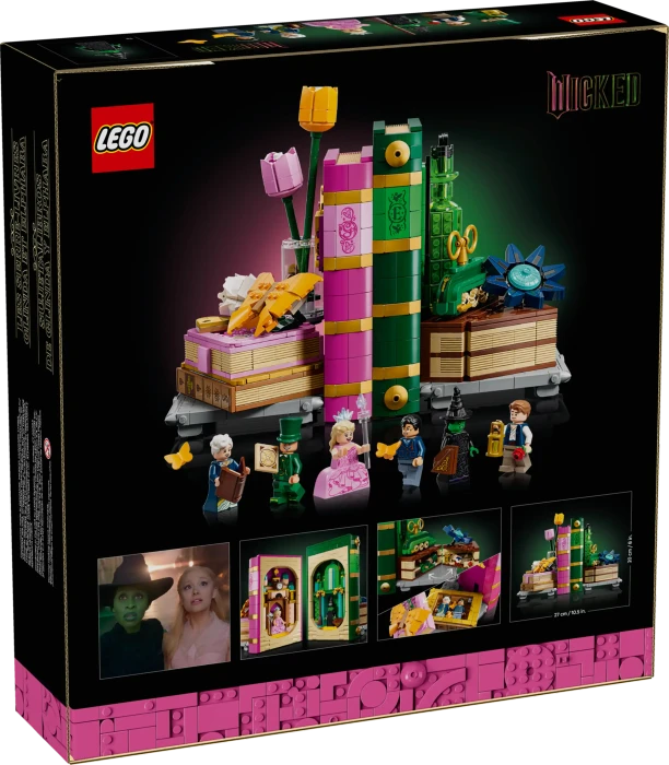 LEGO Wicked - Glinda und Elphaba Bücherstützen