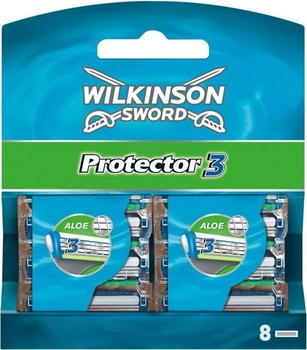 Wilkinson Sword Protector 3 Rasierklinge, 8 Stück