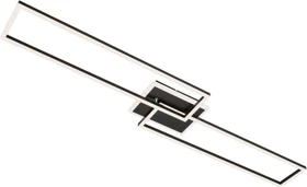Briloner Frame LED Deckenleuchte 40W 110cm schwarz