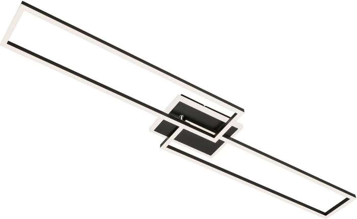 Briloner Frame LED Deckenleuchte 40W 110cm schwarz