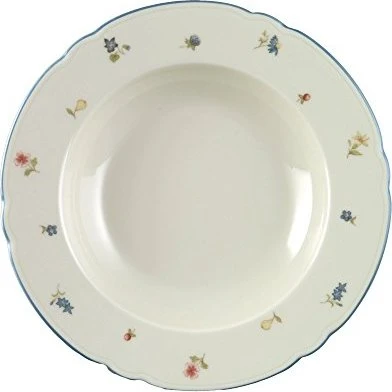 Seltmann Weiden Marie-Luise Streublume Suppenteller Rand 23cm blauer