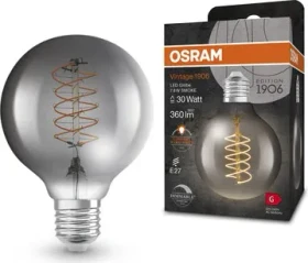 Osram Ledvance Filament LED Vintage 1906 Globe 80 7.8W/818 E27 DIM