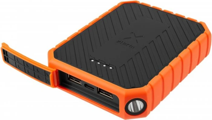 Xtorm Power Bank Rugged 10000 schwarz/orange