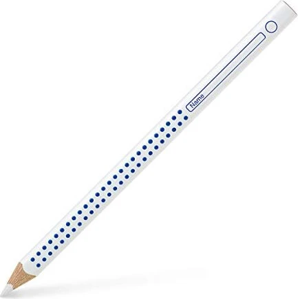 Faber-Castell Jumbo Grip für dunkle Oberflächen Tafelstift weiß