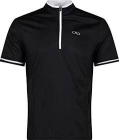 CMP Bike T Half Zip Trikot kurzarm nero/bianco (Herren)
