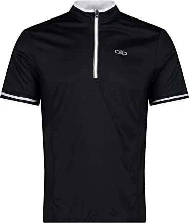 CMP Bike T Half Zip Trikot kurzarm nero/bianco (Herren)