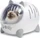 Catit PIXI Mio Katzenbett & Transportbox, weiß/grau/Motiv (41390)