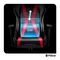 Diablo Chairs X-Horn 2.0 Kido Kinder-Gamingstuhl, schwarz/rot Vorschaubild