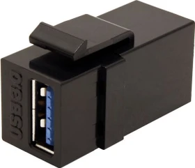Value Keystone Modul USB-A 3.0 Buchse via USB-A 3.0 Buchse, schwarz (25.99.8207)